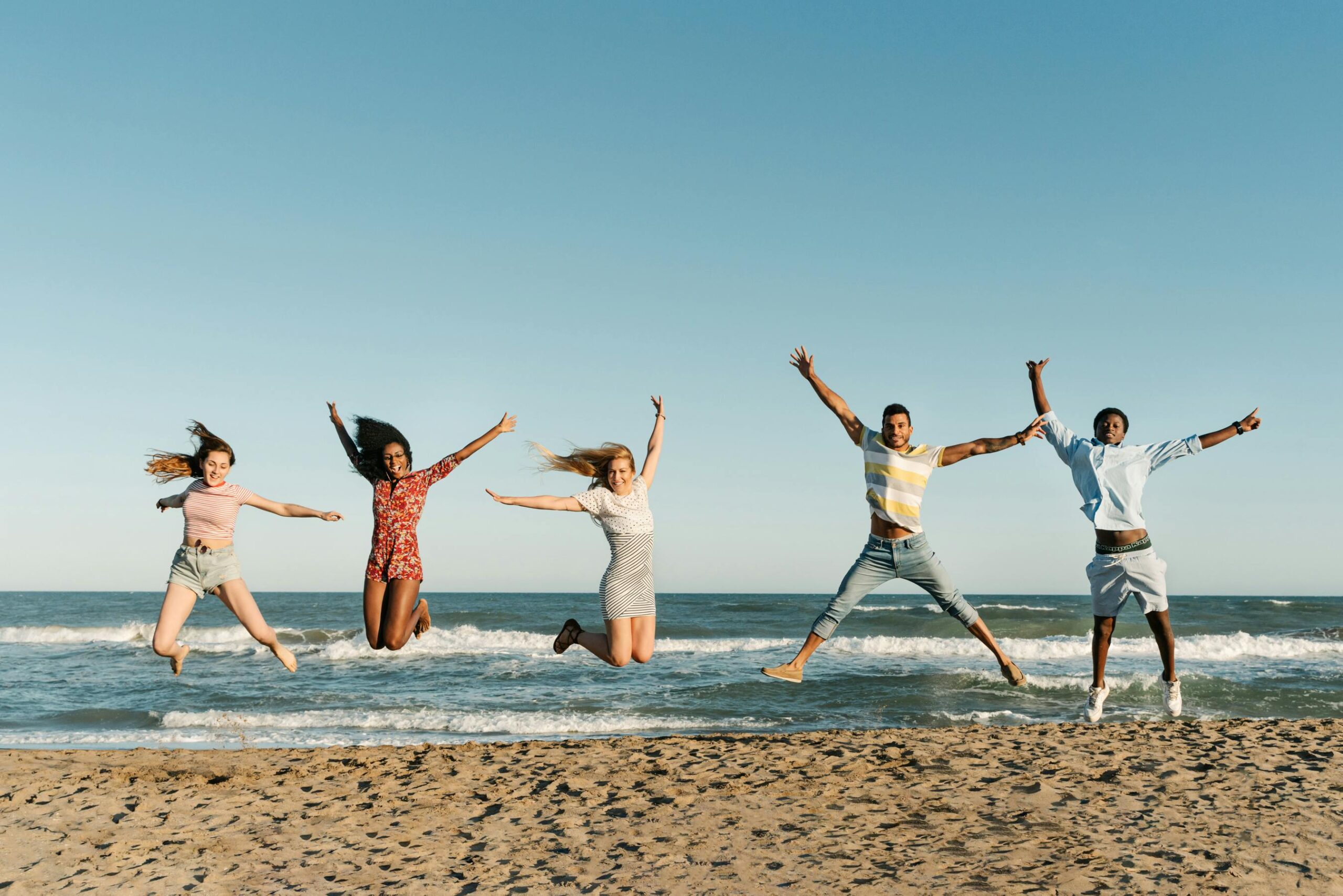 Celebrations on a Beach